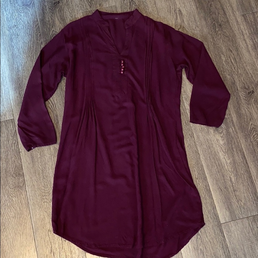 XS Pleated Tunic/dress